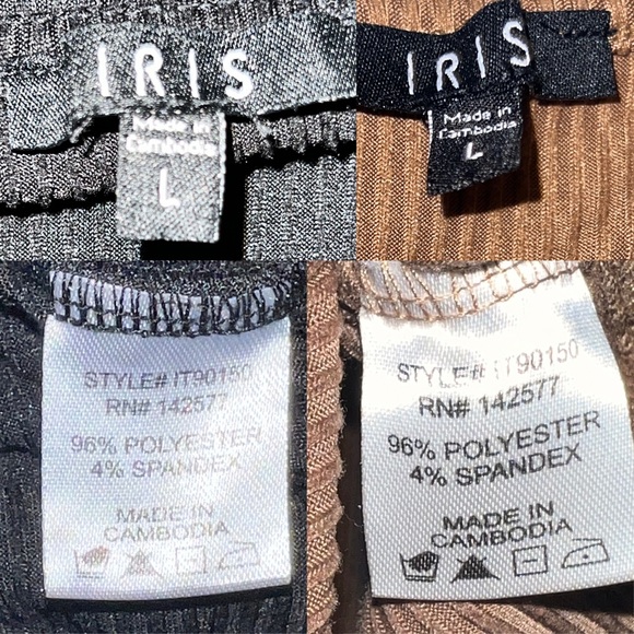 5/$25 Misc Bundle Deal - Brown and Black Bodysuit Bundle - L - Picture 5 of 6